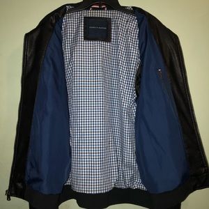 Tommy Hilfiger leather jacket XXL